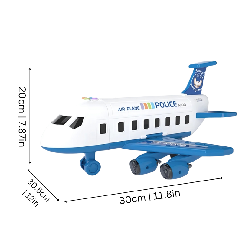 MegaPlane – Build & Discover Kids’ Playset (2-in-1 Plane)