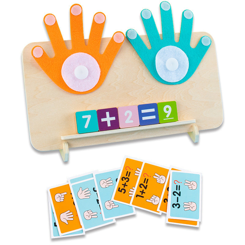 Montessori Finger Counting Maths Game