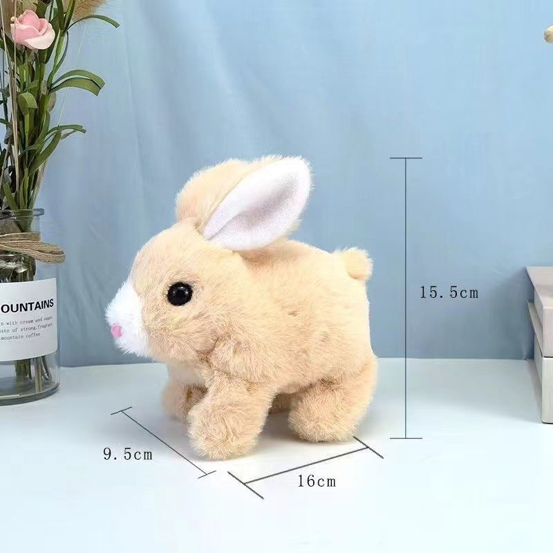 Spring Bunny – Interactive Hopping Plush Toy