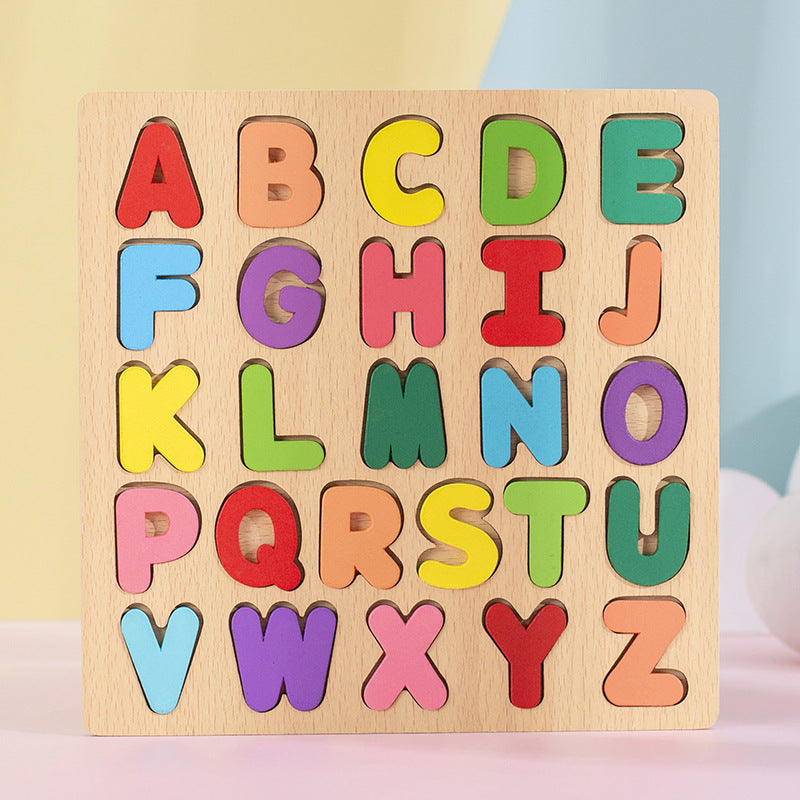 Wooden Montessori Puzzle Set