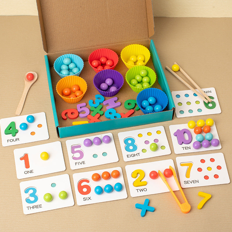 Montessori Number Learning Game