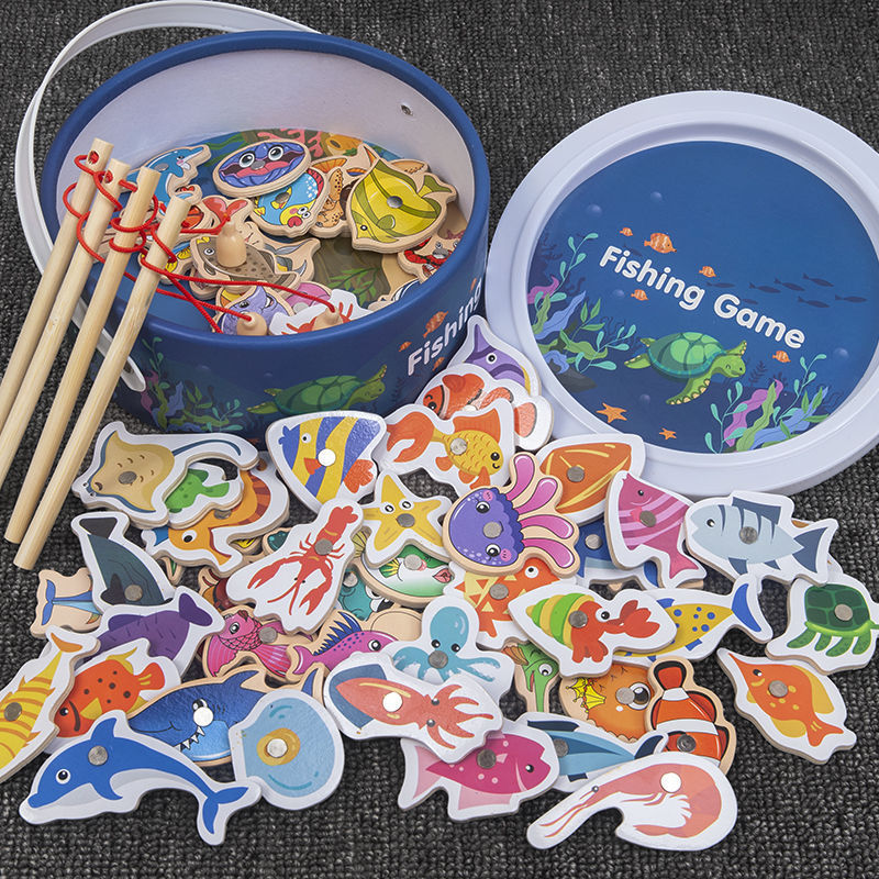 “Fishing” – Montessori Magnetic Fishing Game