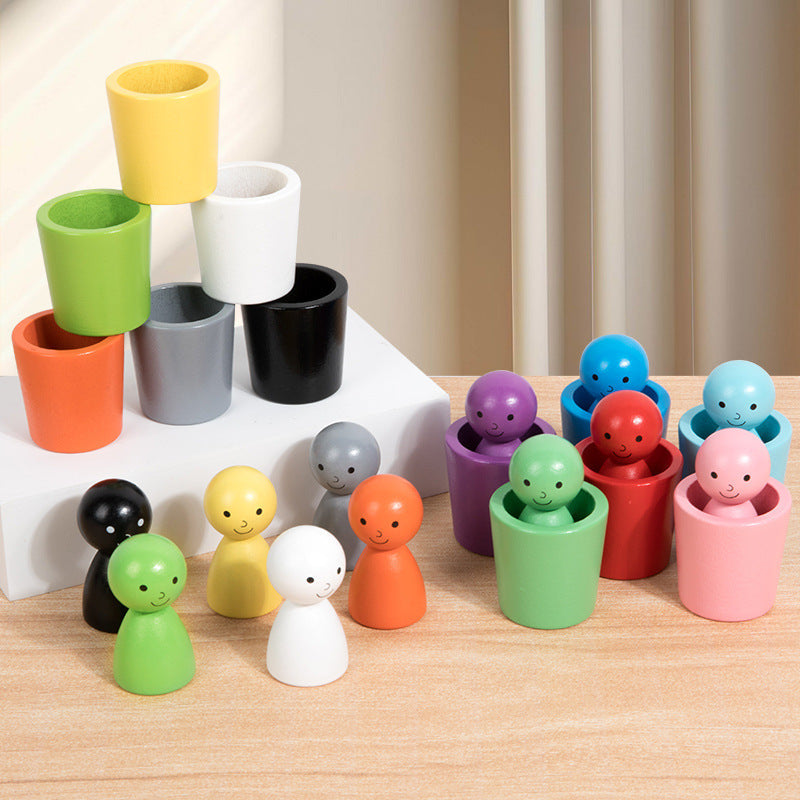 Montessori Colour Sorting Game (Wooden)
