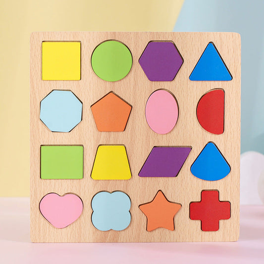Wooden Montessori Puzzle Set