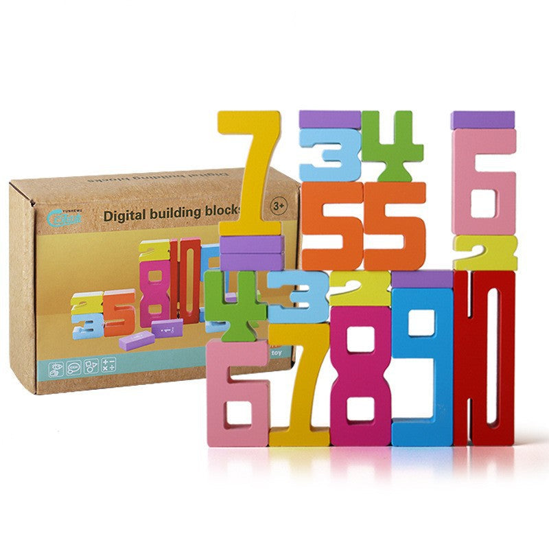 Montessori Calculate Number Blocks for Kids