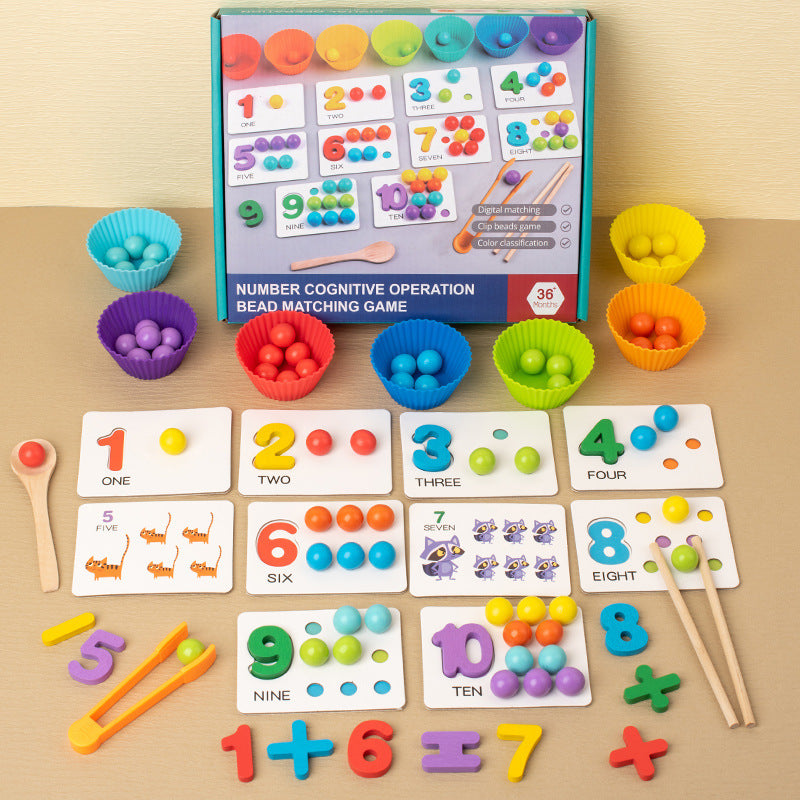 Montessori Number Learning Game