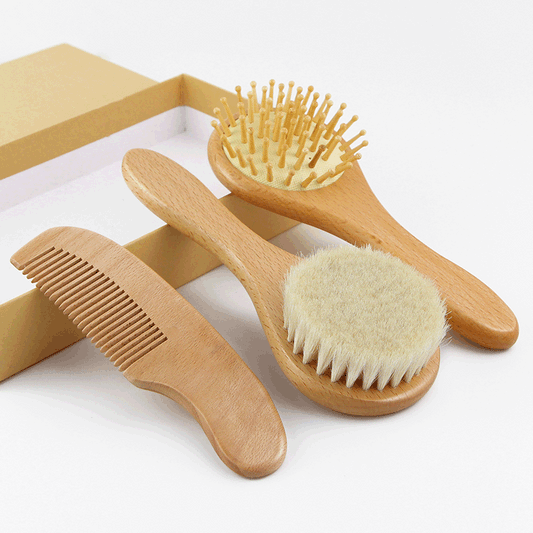 Baby Wool Brush & Comb Set