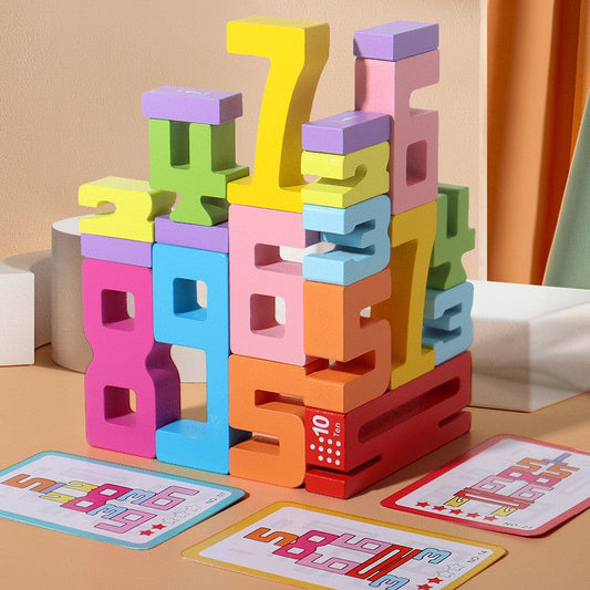 Montessori Calculate Number Blocks for Kids