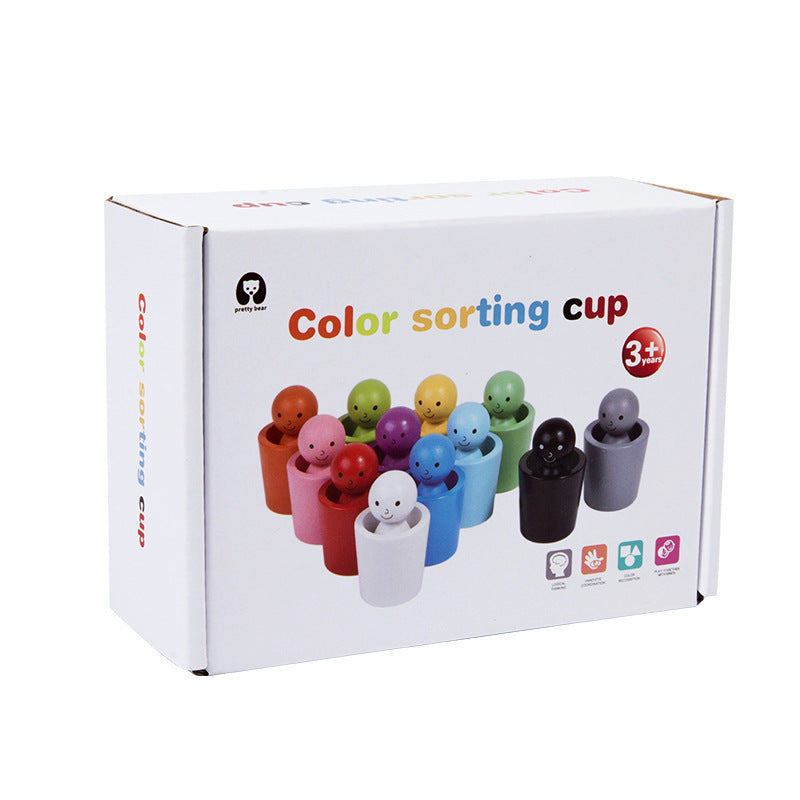 Montessori Colour Sorting Game (Wooden)