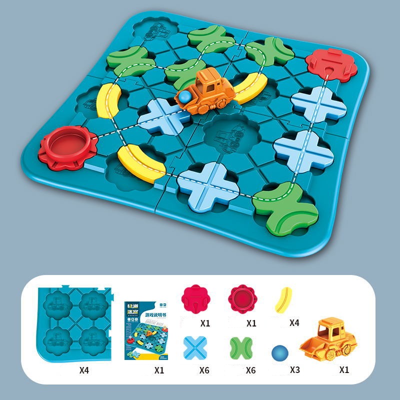Montessori Traffic Puzzle Set for Little Planners
