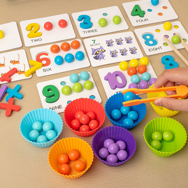 Montessori Number Learning Game