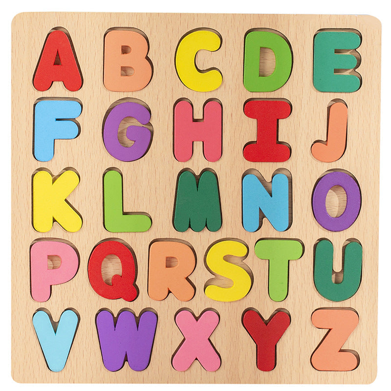 Wooden Montessori Puzzle Set