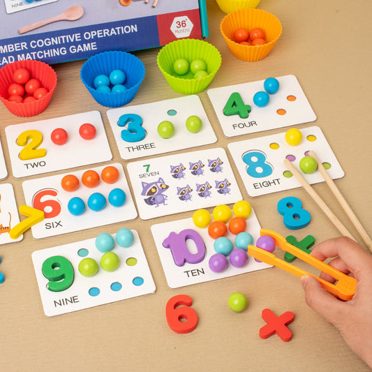 Montessori Number Learning Game