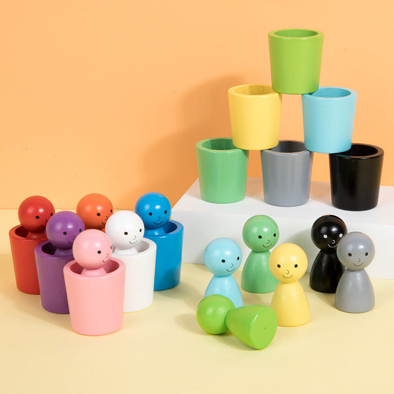 Montessori Colour Sorting Game (Wooden)
