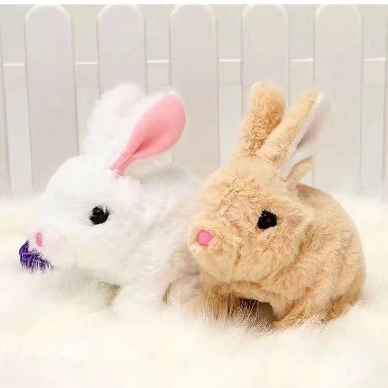 Spring Bunny – Interactive Hopping Plush Toy