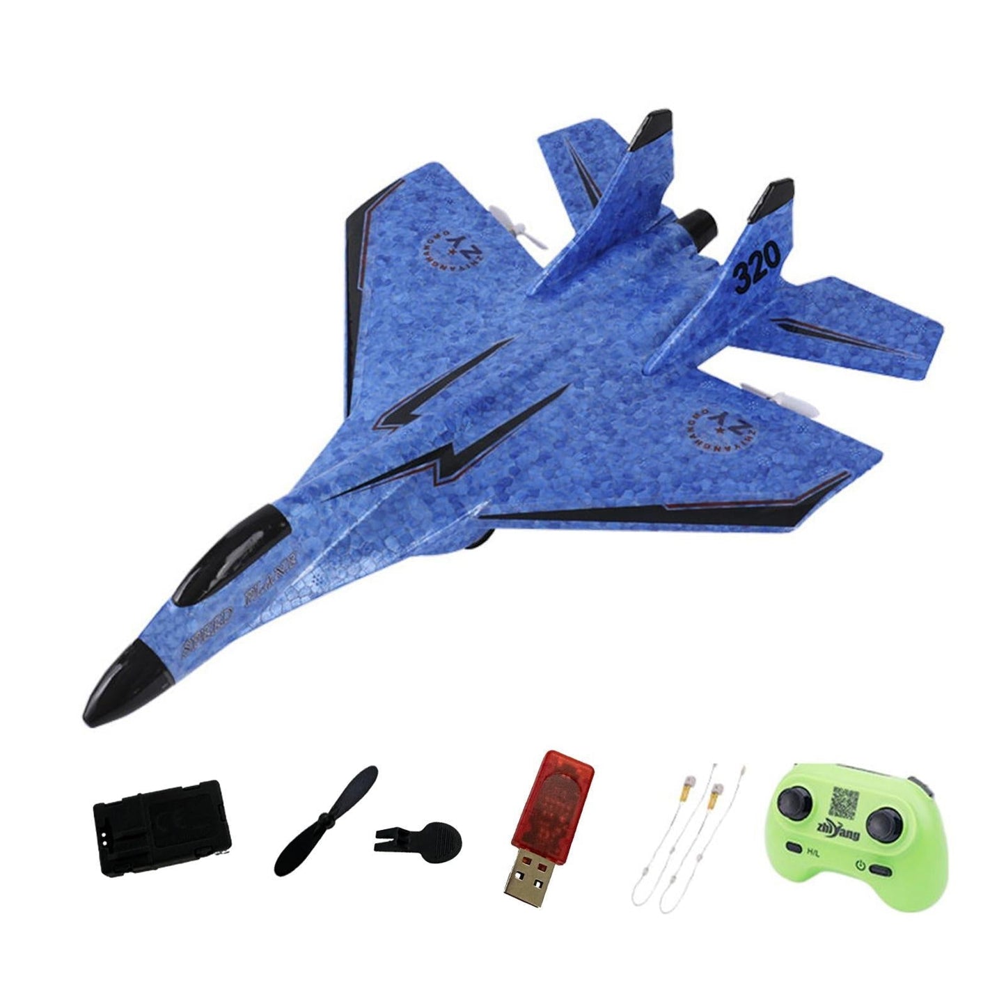 Crash-Resistant EPP Foam RC Plane – Lightweight, Durable & Easy to Fly