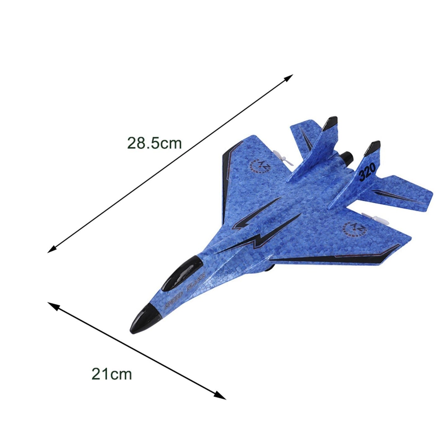 Crash-Resistant EPP Foam RC Plane – Lightweight, Durable & Easy to Fly