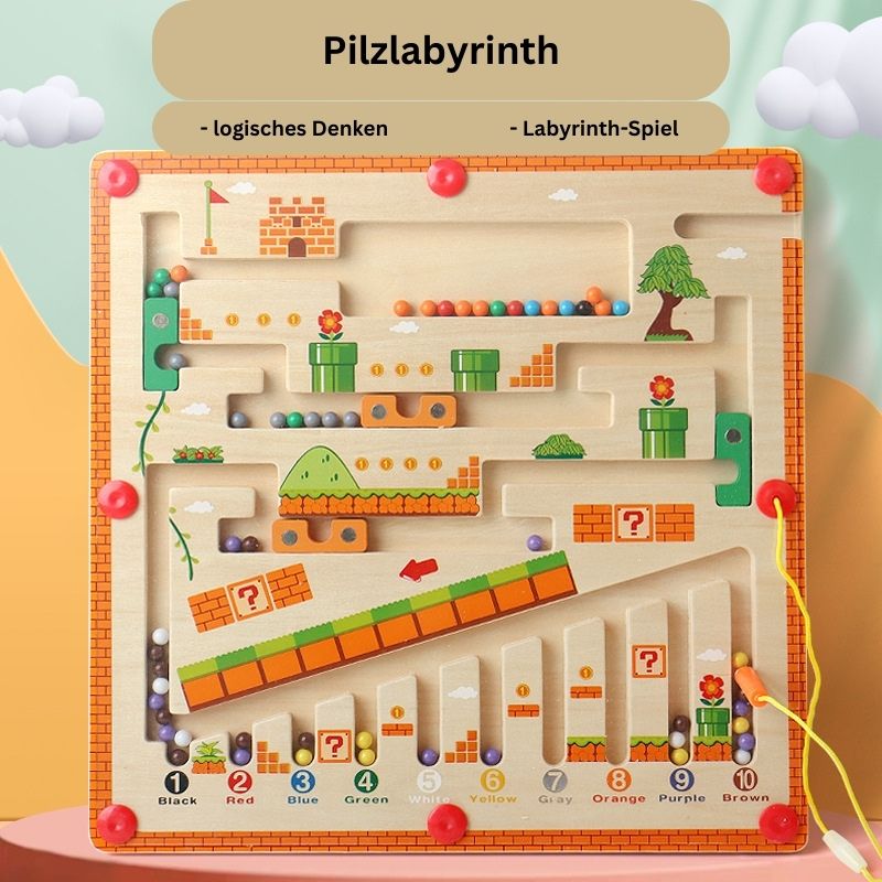 Montessori Magnetic Bead Maze