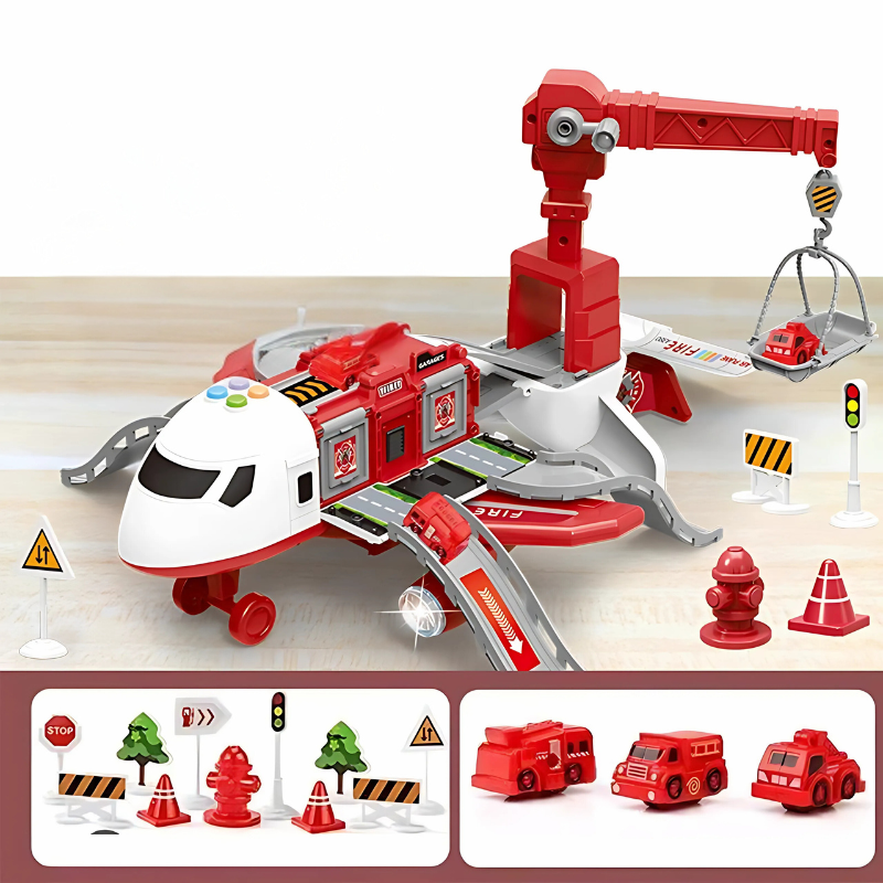 MegaPlane – Build & Discover Kids’ Playset (2-in-1 Plane)