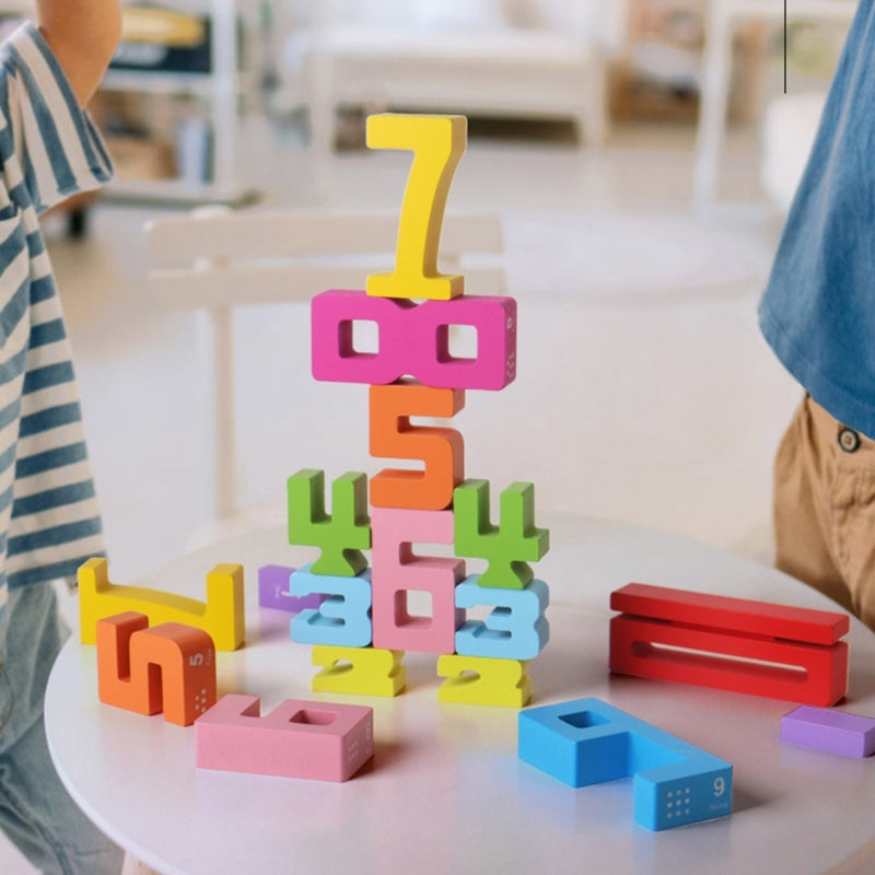 Montessori Calculate Number Blocks for Kids