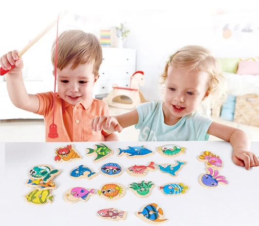 “Fishing” – Montessori Magnetic Fishing Game