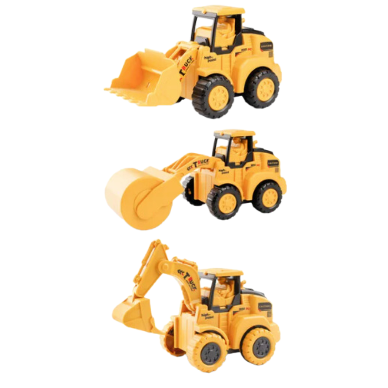 DiggerFun – Construction Vehicle Toy Set for Kids