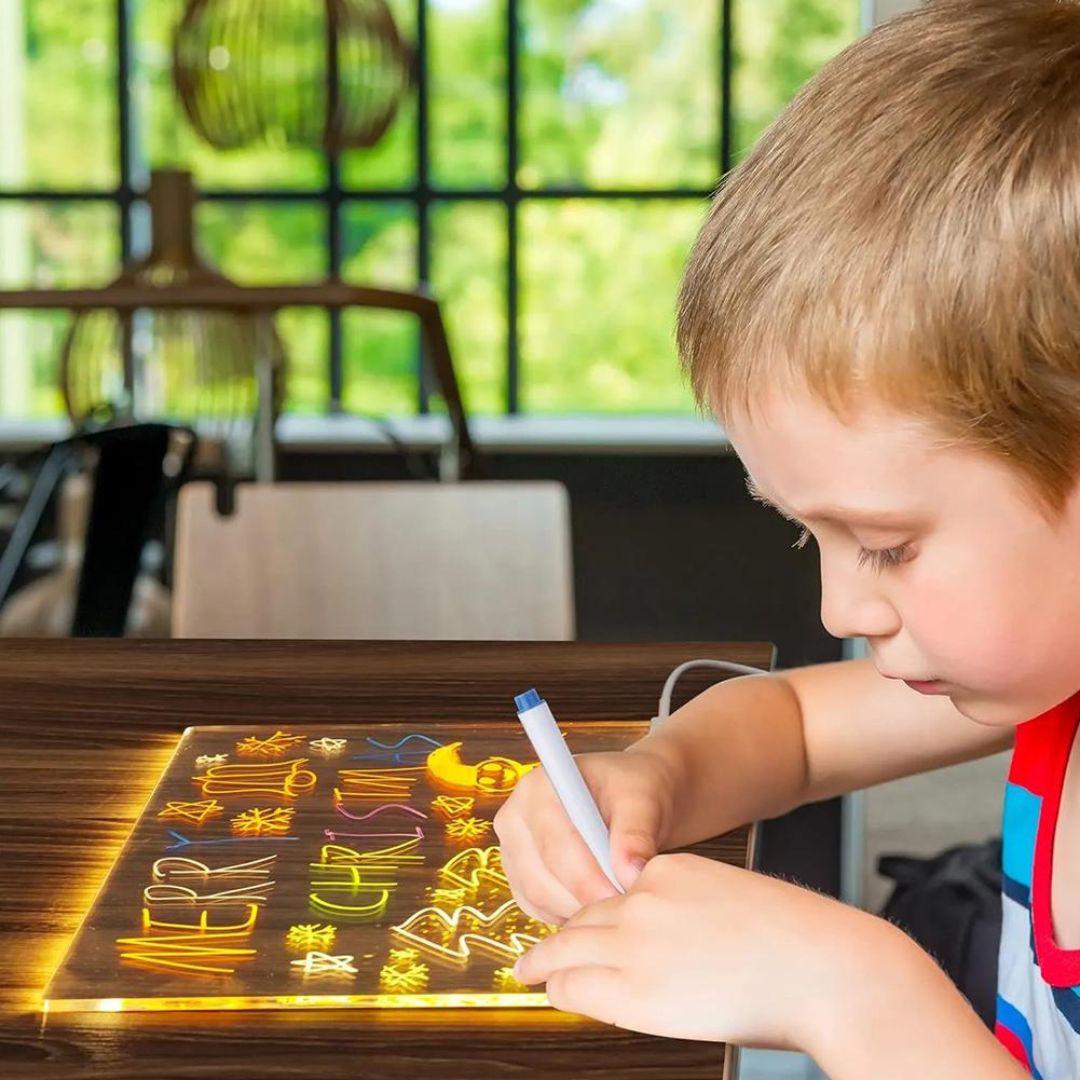 LED Light-Up Drawing Board for Creative Kids