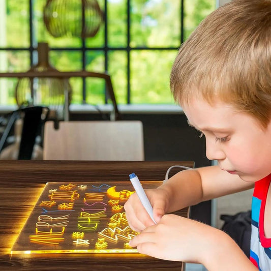 LED Light-Up Drawing Board for Creative Kids