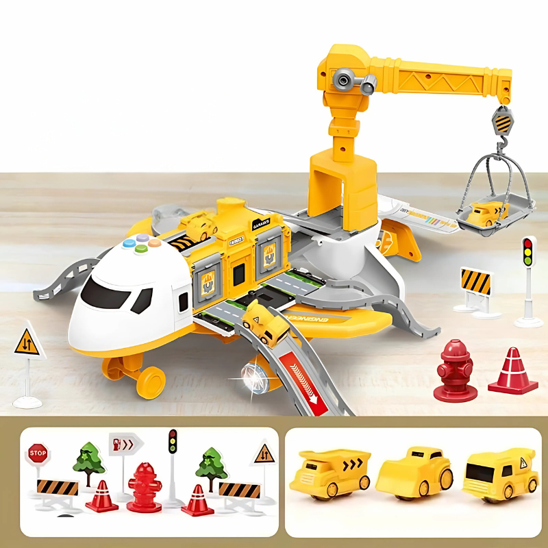 MegaPlane – Build & Discover Kids’ Playset (2-in-1 Plane)