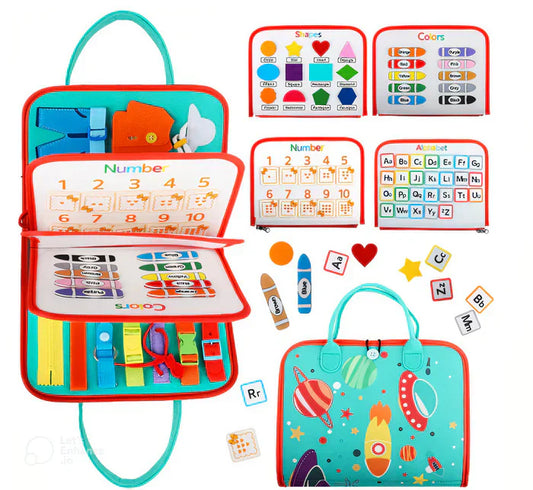 Feel & Explore Book – Montessori Sensory Activity Book for Kids