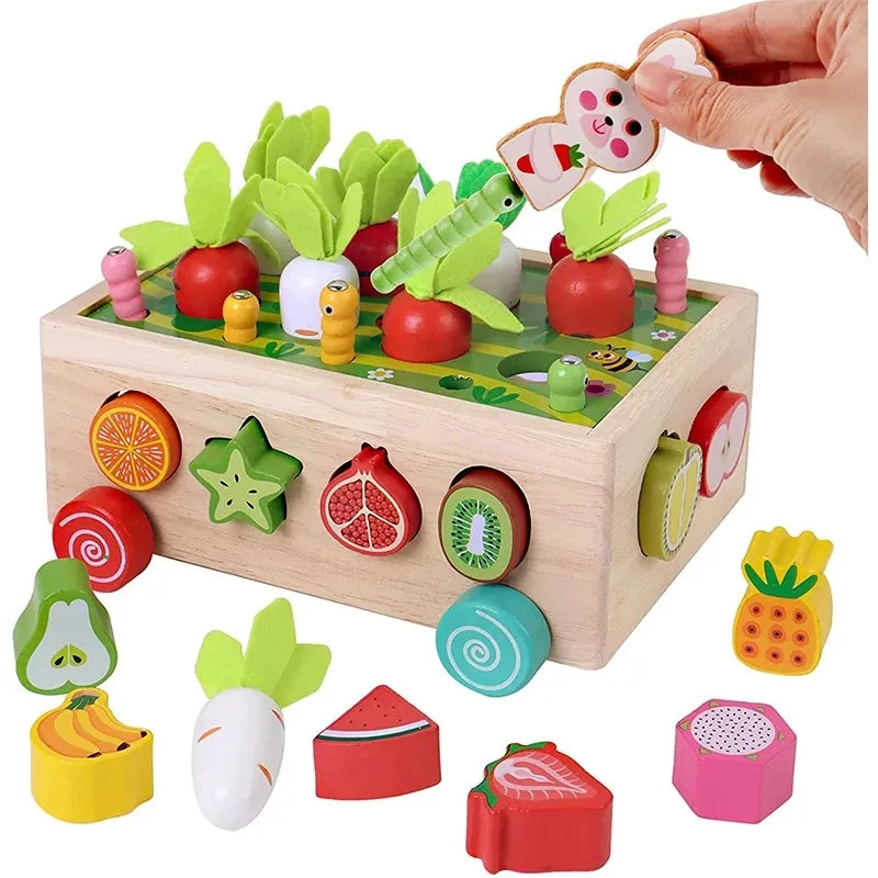Montessori Wooden Toy – Learning Garden