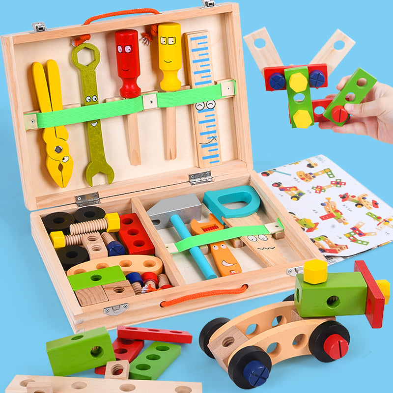 Tool Chest – Creative Montessori Wooden Tool Set