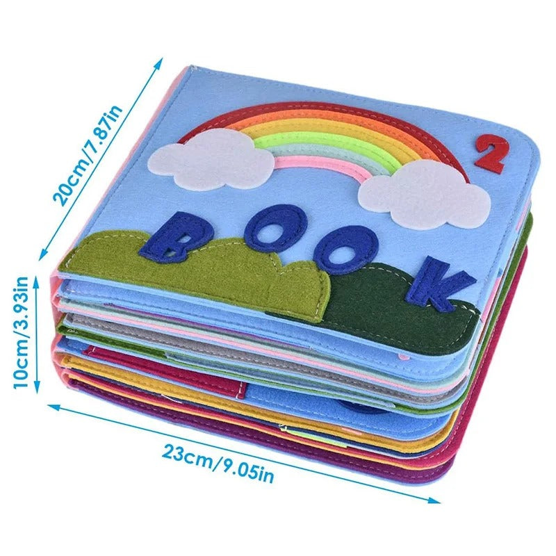 Felt Book – Interactive Learning Book for Kids