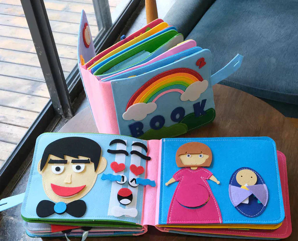 Felt Book – Interactive Learning Book for Kids