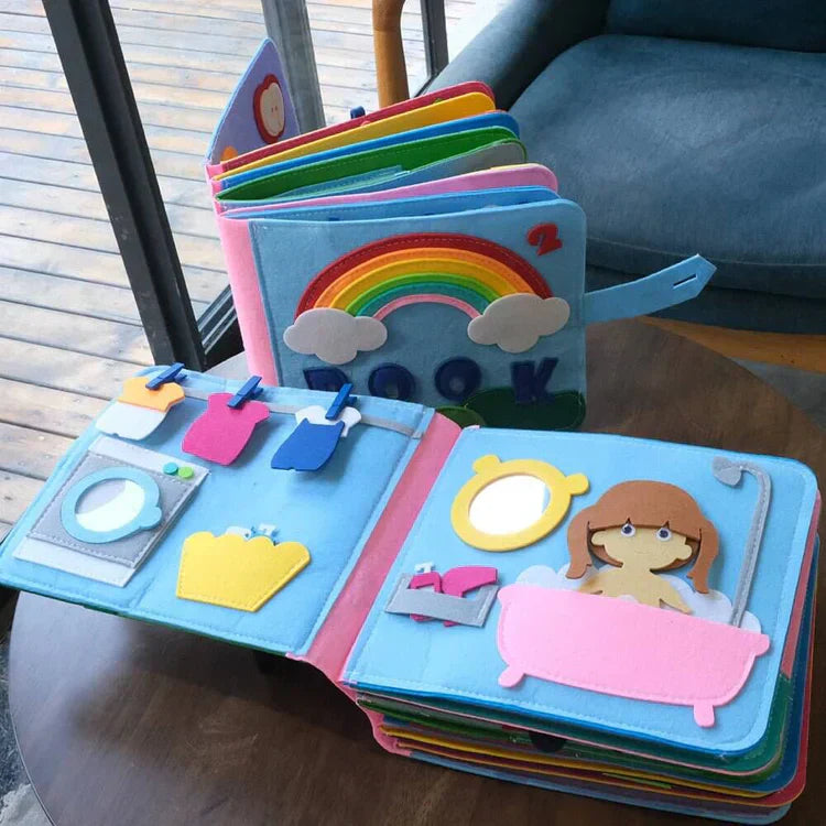 Felt Book – Interactive Learning Book for Kids