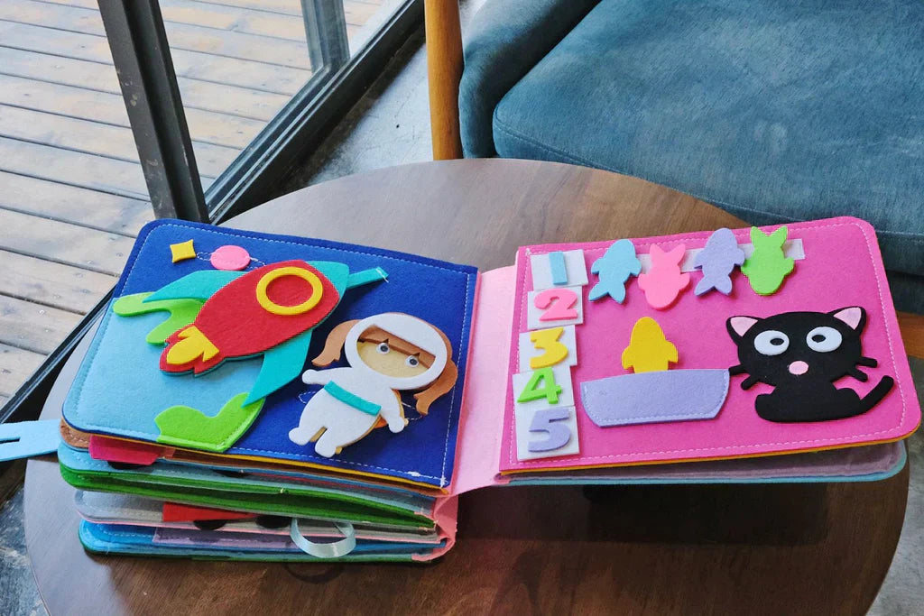Felt Book – Interactive Learning Book for Kids