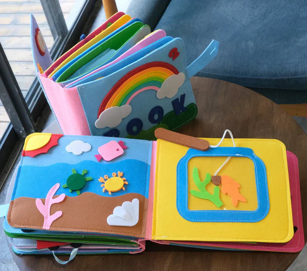 Felt Book – Interactive Learning Book for Kids