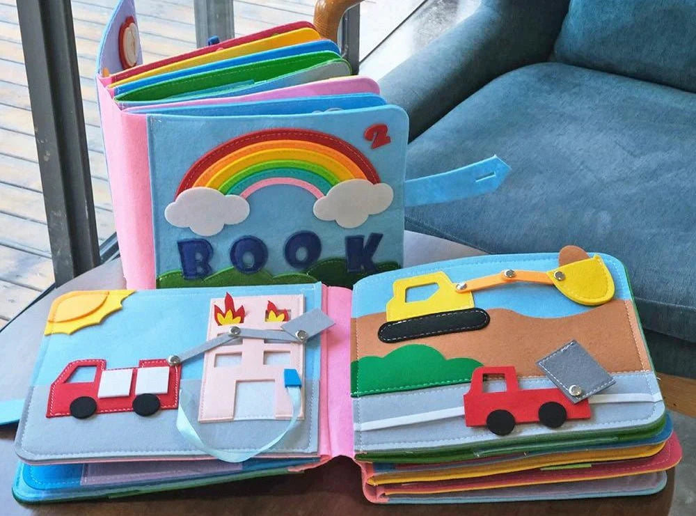 Felt Book – Interactive Learning Book for Kids