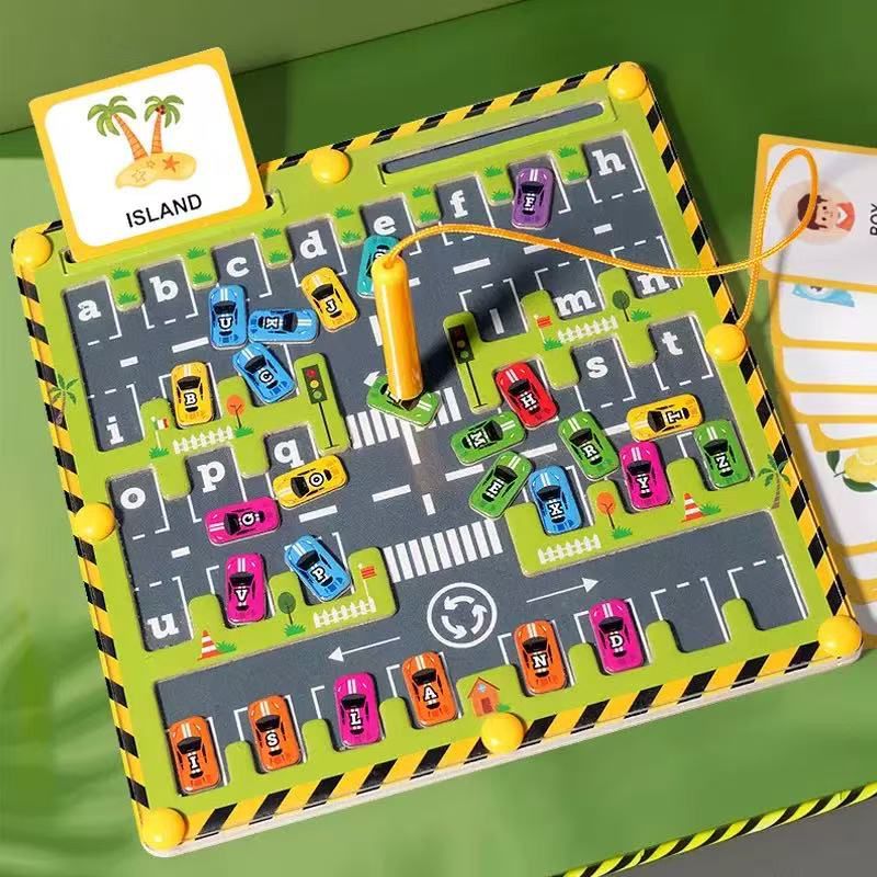 Montessori Magnetic Bead Maze