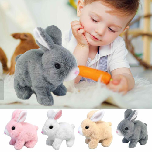 Spring Bunny – Interactive Hopping Plush Toy