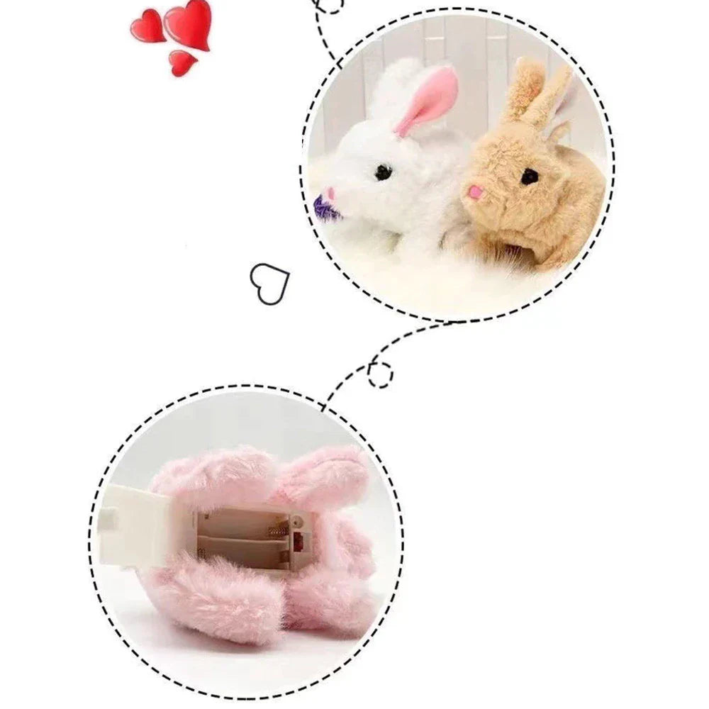 Spring Bunny – Interactive Hopping Plush Toy