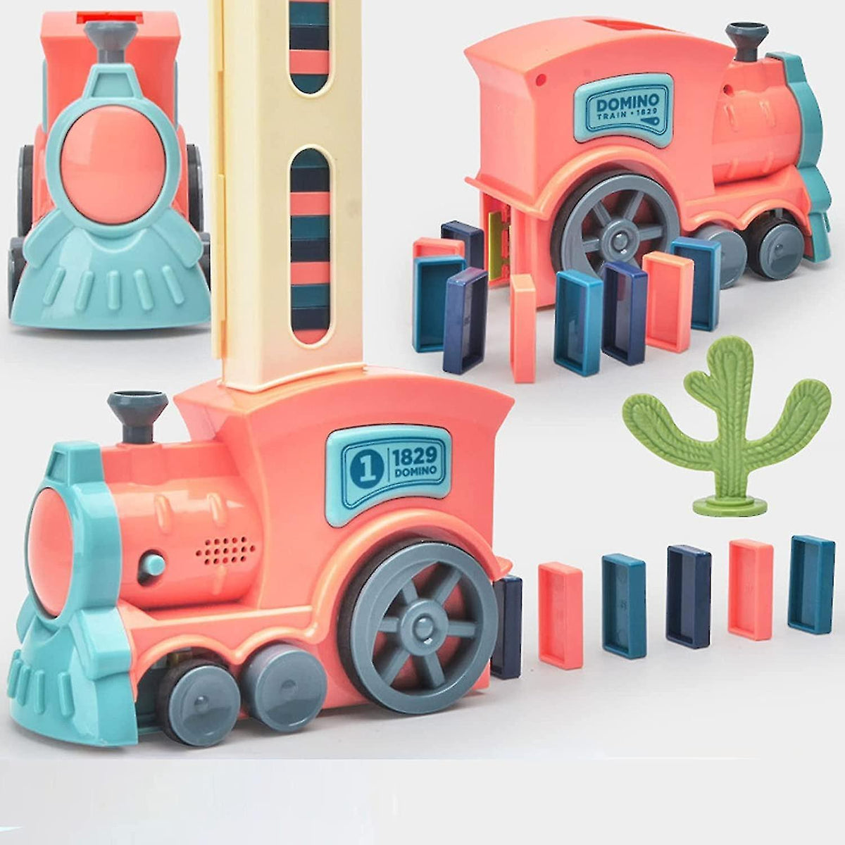 Domino Train – Creative Learning Toy for Kids to Build Focus, Logic & Coordination
