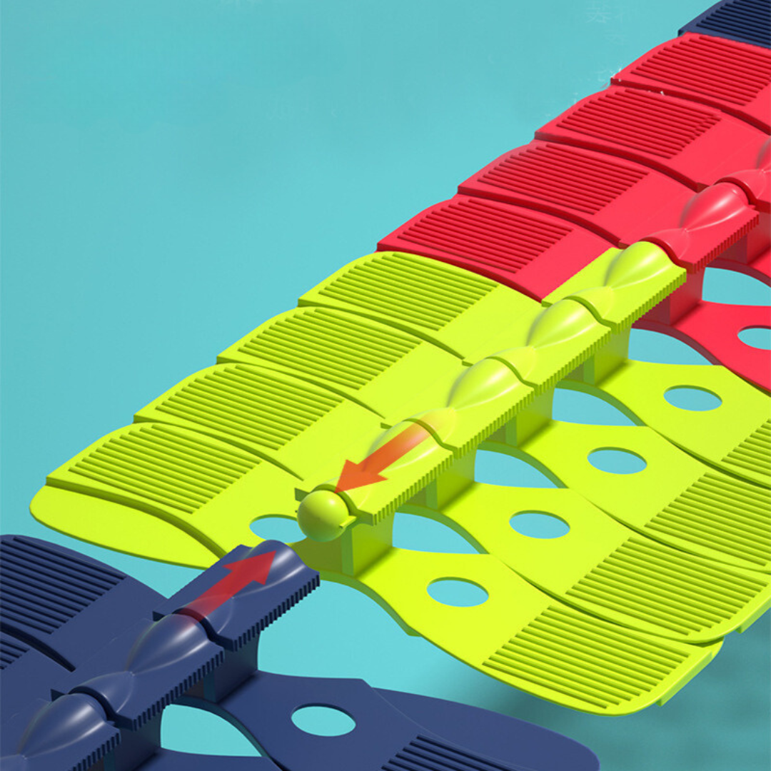 Anti-Gravity Race Track – Flexible Magnetic Track Set with Light-Up Racing Car for Kids